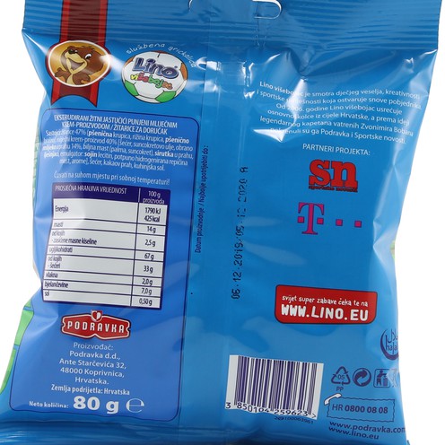 Lino Kissen Milch (80 g)