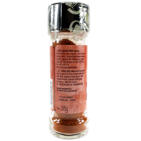 Vegeta Maestro cayenne pepper, shaker 38 g