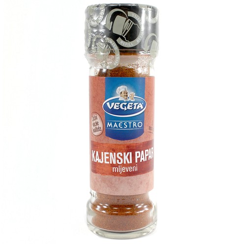 Vegeta Maestro cayenne pepper, shaker 38 g