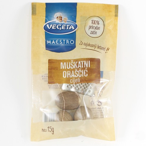 Vegeta Maestro ganze Muskatnuss mit Reibe 15 g