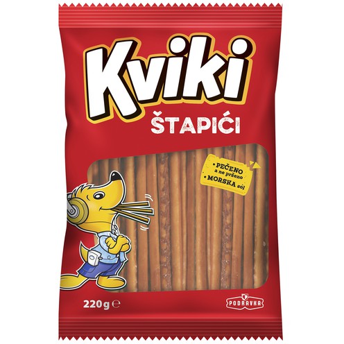 Kviki salty sticks 220 g