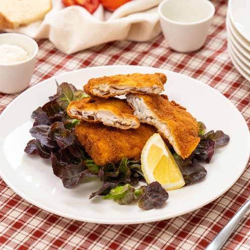 Breaded hake for 4 persons (1 kg)