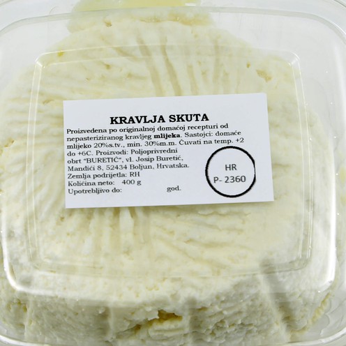 Domaća kravlja skuta 400 g