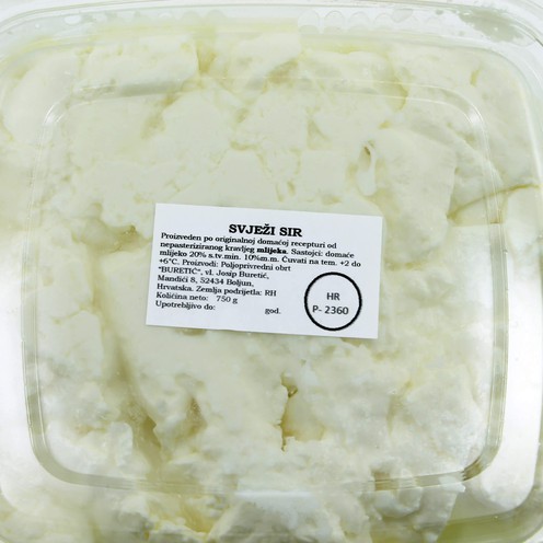 Svježi meki sir 750 g