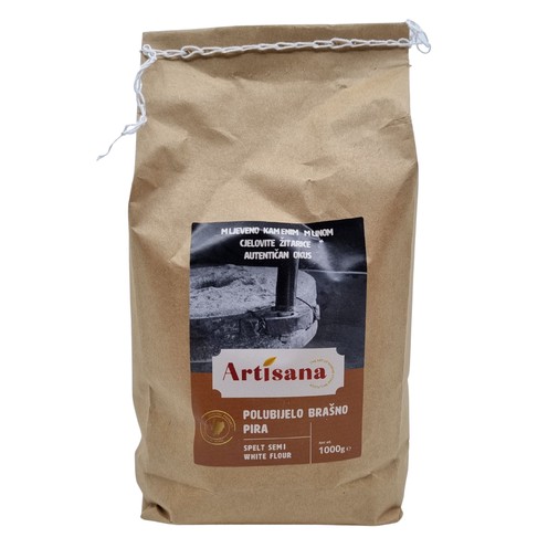 Semi-white spelt flour 1 kg