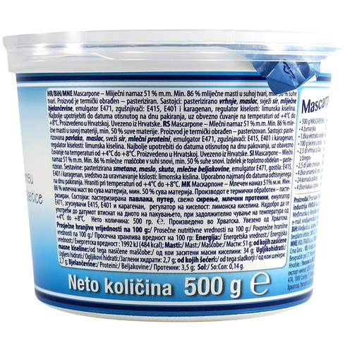 Mascarpone 500 g