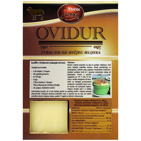 Sir ovčji Ovidur 250 g