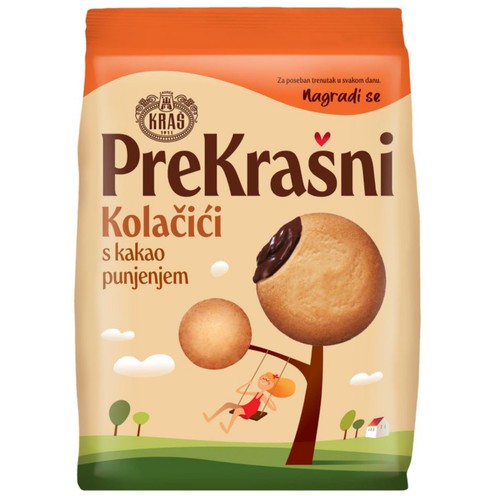 PreKrašni Kekse mit Kakaofüllung 220 g