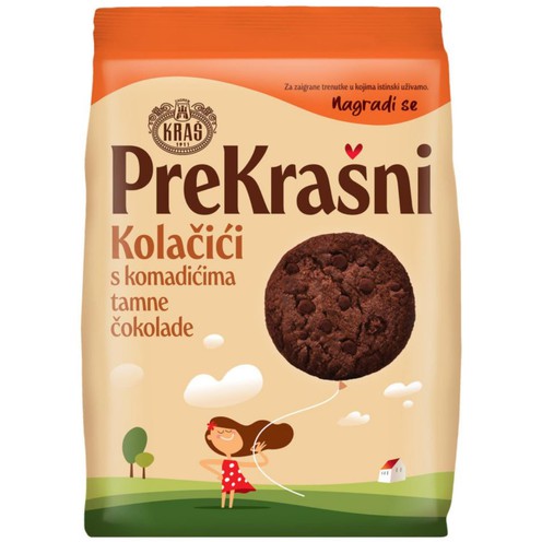 PreKrašni Cookies with Dark Chocolate Chips 200 g