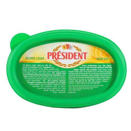President maslac light 250 g