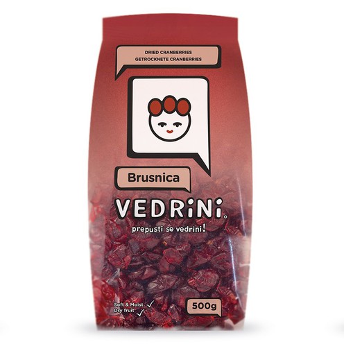 Dried cranberries 500 g