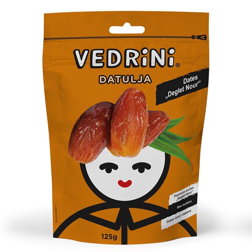 Dried pitted dates 125 g