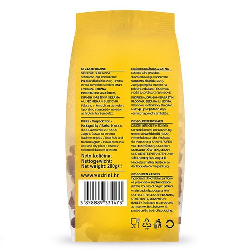 Grožđice zlatne 200 g
