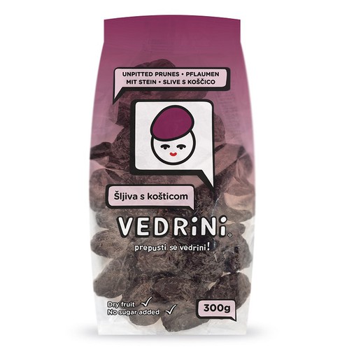 Suha šljiva s košticom 300 g