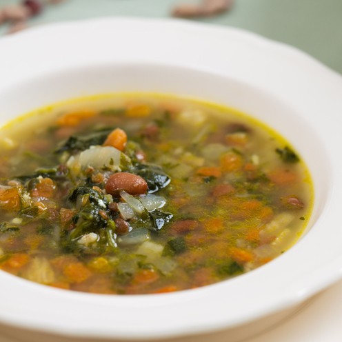 Spring vegetable soup for 2 persons (900 g)