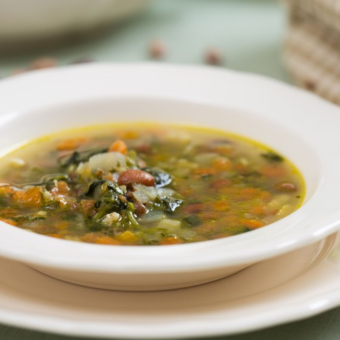 Spring vegetable soup for 2 persons (900 g)