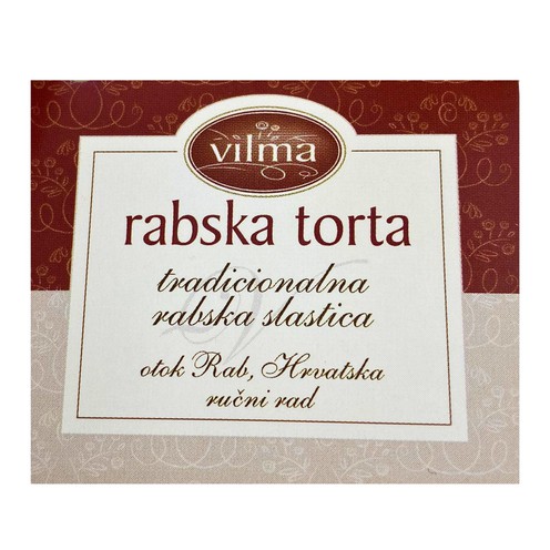 Rapska torta in the traditional snail shape 500 g