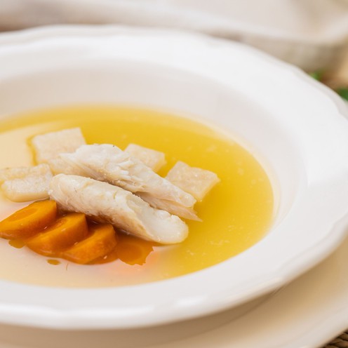 Riblja juha sa šafranom za 1 osobu (500 g)