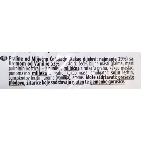 Praline Premium vaniglia Rovelli 240 g