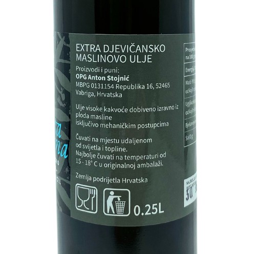 Ekstra djevičansko maslinovo ulje C&P Santa Marina 0,25 l