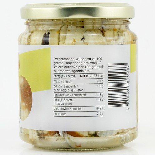 Marinated anchovies (dried tomato, rosemary, chili) 300 g