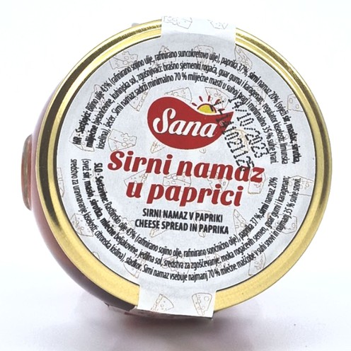 Cheese spread in pepper 190 g
