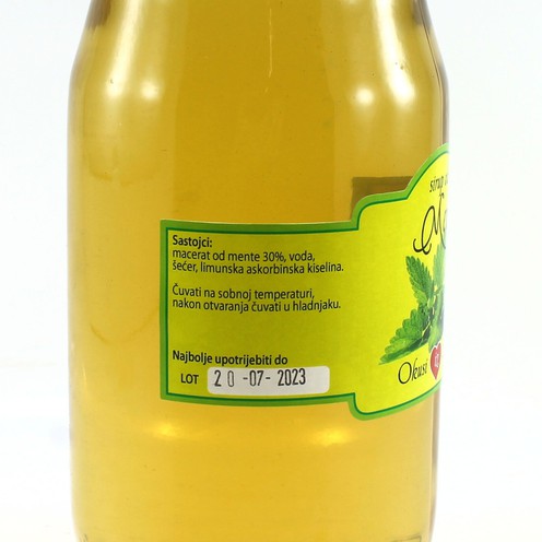 Sirup od mente 1 l