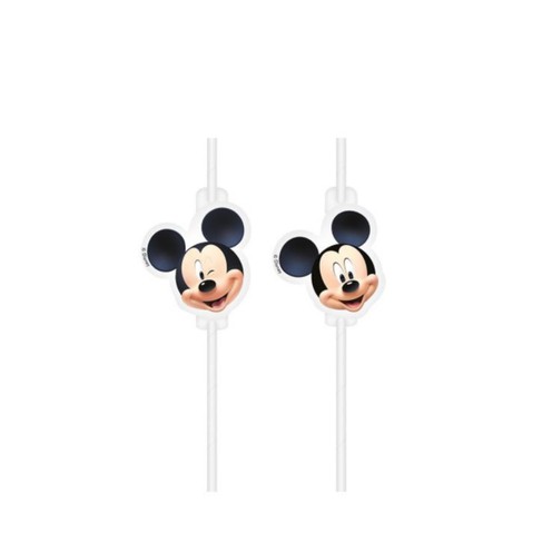 Straws Mickey 4 pcs
