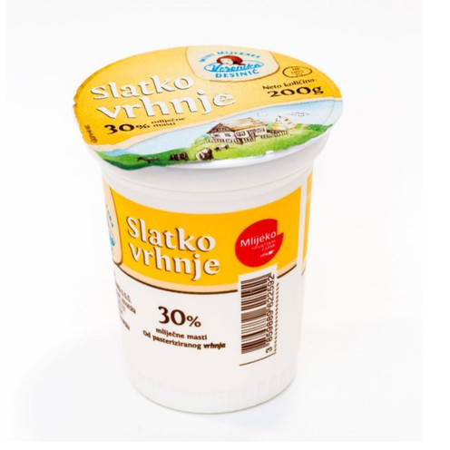 Süße Sahne 30% Mf 200 g