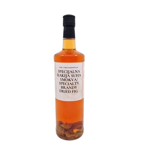 Getrockneter Feigen-Schnaps - Smokovača OPG Čehić 1 l