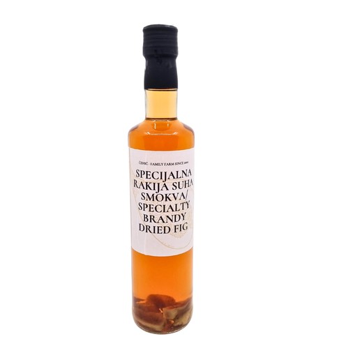 Getrockneter Feigen-Schnaps - Smokovača OPG Čehić 0,5 l