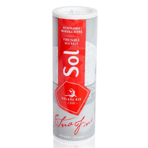 Fine table sea salt 250 g