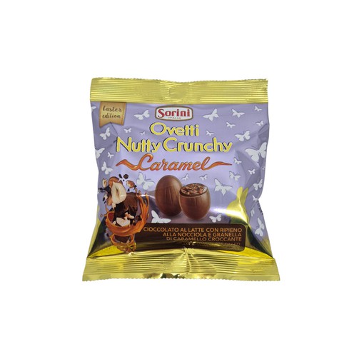 Mini čokoladna jaja s kremom od lješnjaka i karamelom Sorini 90 g