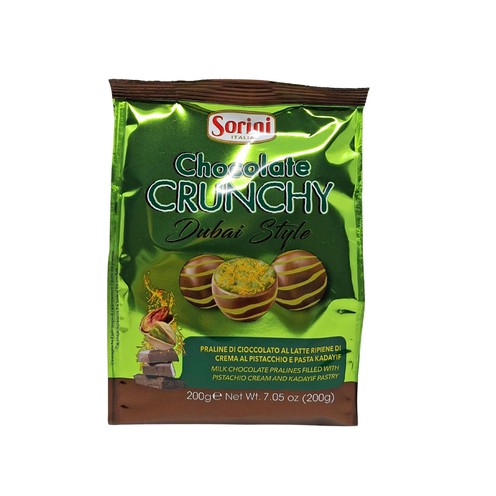 Pralinen Crunchy Dubai Sorini 200 g 