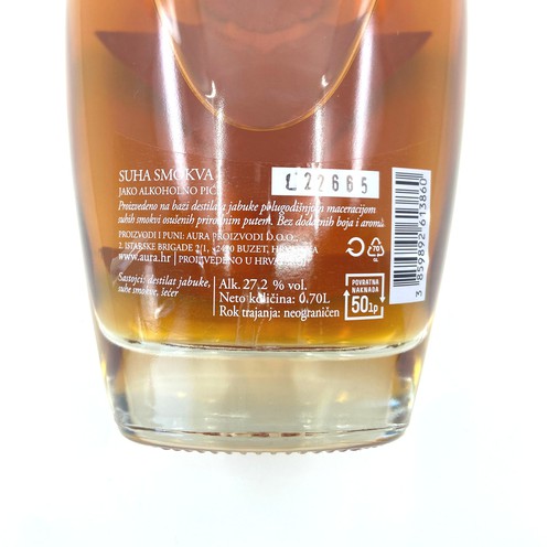 Rakija suha smokva Aura 0,7 l