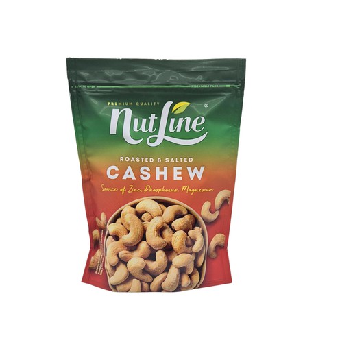 Dry-roasted salted cashews 125 g