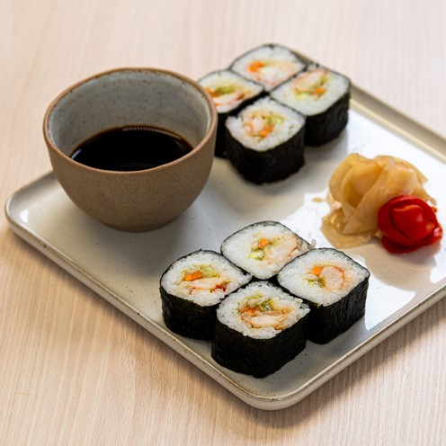 Sushi rolice s kozicama 8 kom (200 g)