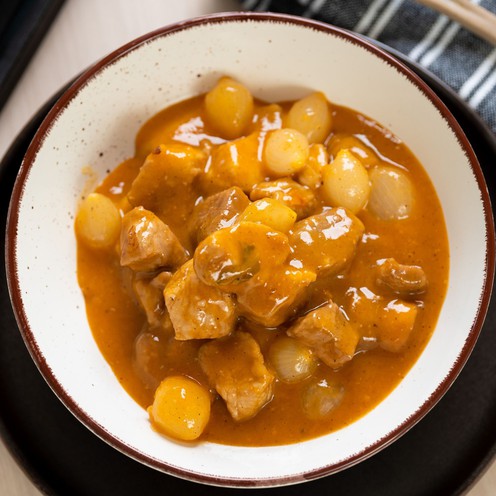 Svinjetina u kiselkasto-slatkom umaku za 2 osobe (500 g)