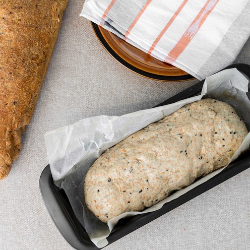 Fresh homemade mountain bread dough (900 g)
