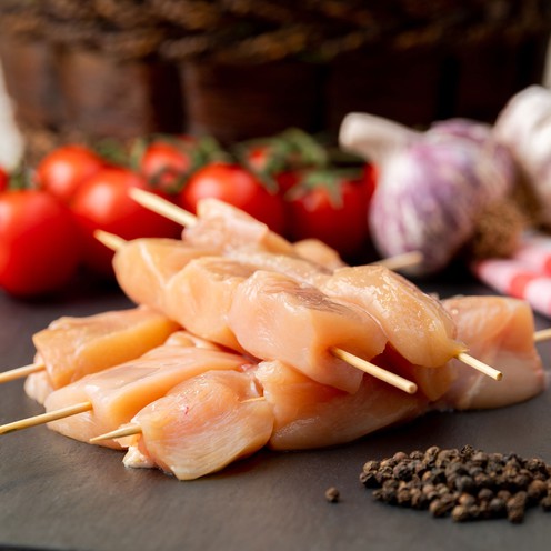 Chicken skewers for 2 persons (400 g)