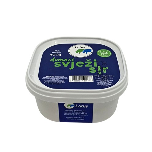 Homemade fresh cheese Latus 400 g