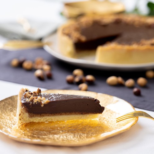 Haselnuss-Schokoladen-Tarte (1,3 kg)