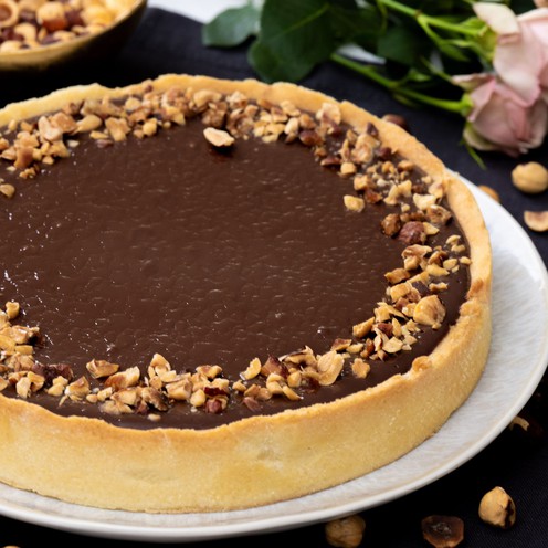 Haselnuss-Schokoladen-Tarte (1,3 kg)