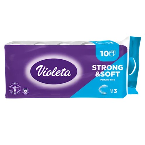 Violeta strong&soft toaletni papir 10/1 3sl