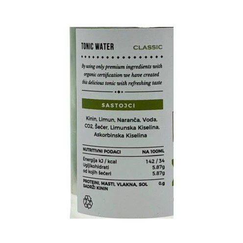 Count's Tonic Water 0,2 l