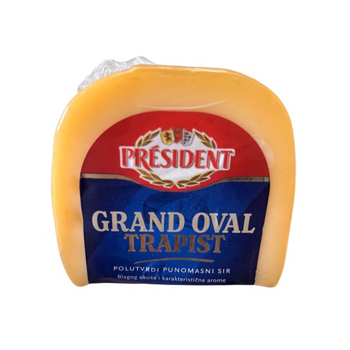 President Grand Oval Trapist Cheese 250 g