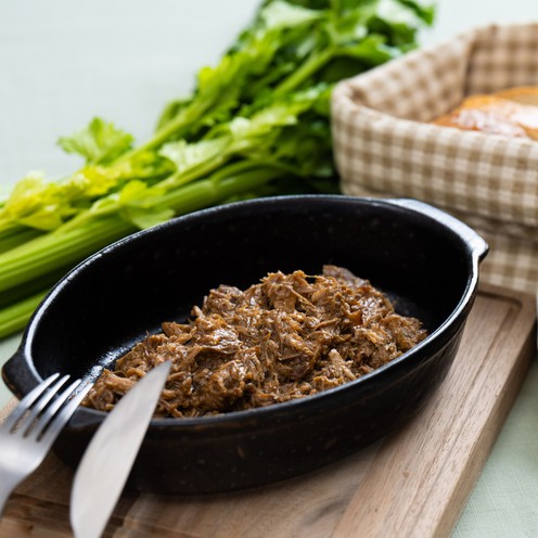 Pulled pork for 1 person (200 g)