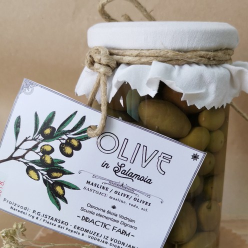 Istrian de Dignan ECO Home-grown Olives 125 g