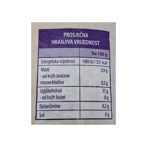 Riža bijela dugozrnata Ultra plus 1 kg