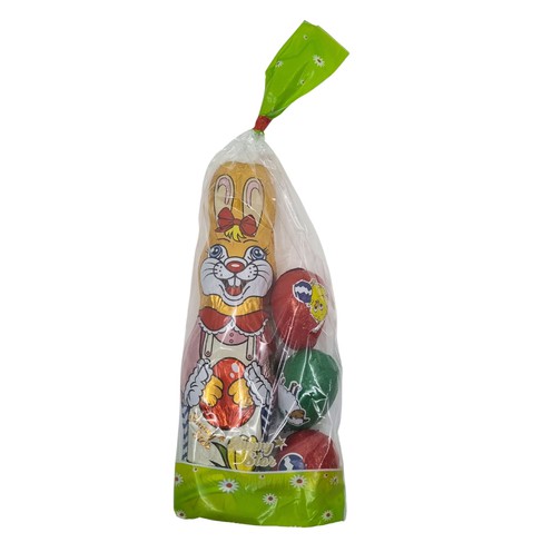 Čokoladni zečić i čokoladna jaja u vrećici 145 g